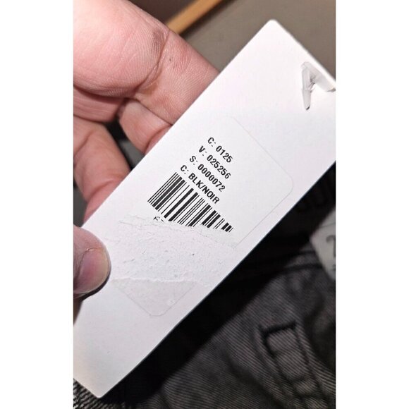 BDG Urban Outfitters Foldover V Front Jean Shorts Sz 29 8 Cut Offs Goth Punk NEW - Picture 13 of 16